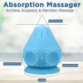 thumbnail image 2 of Mountable Massage Ball Myofascial Release Tool, Back Neck Plantar Fasciitis Sore Muscles Trigger Point and Deep Tissue Massage(Blue), 2 of 5