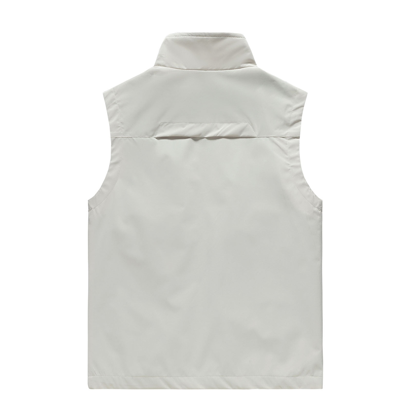 YYDGH Mens Casual Outdoor Vests Full-Zip Lightweight Sleeveless Waistshirts Work Photo Travel Vest With Zip Pockets for Golf Running