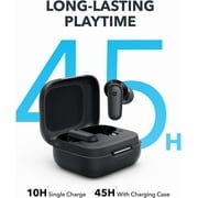سماعات أذن Soundcore P30i لإلغاء الضوضاء، Smart ANC، صوت جهير قوي، وقت تشغيل 45 ساعة، حامل هاتف 2 في 1، IP54، بلوتوث 5.4