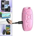 thumbnail image 4 of Bunblic 2-4pack Bluetooth Caméra Obturateur Télécommande Selfie Bouton Accessoires Rose 3 Pièces, 4 of 8