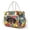 Black Dachshund Floral, variant on Bulopur Hummingbird Patchwork Quilted Lunch Bag for Women Romantic Insulated Lunch Bags for Women Portable Tote Bags for Work Travel Gift for Mom