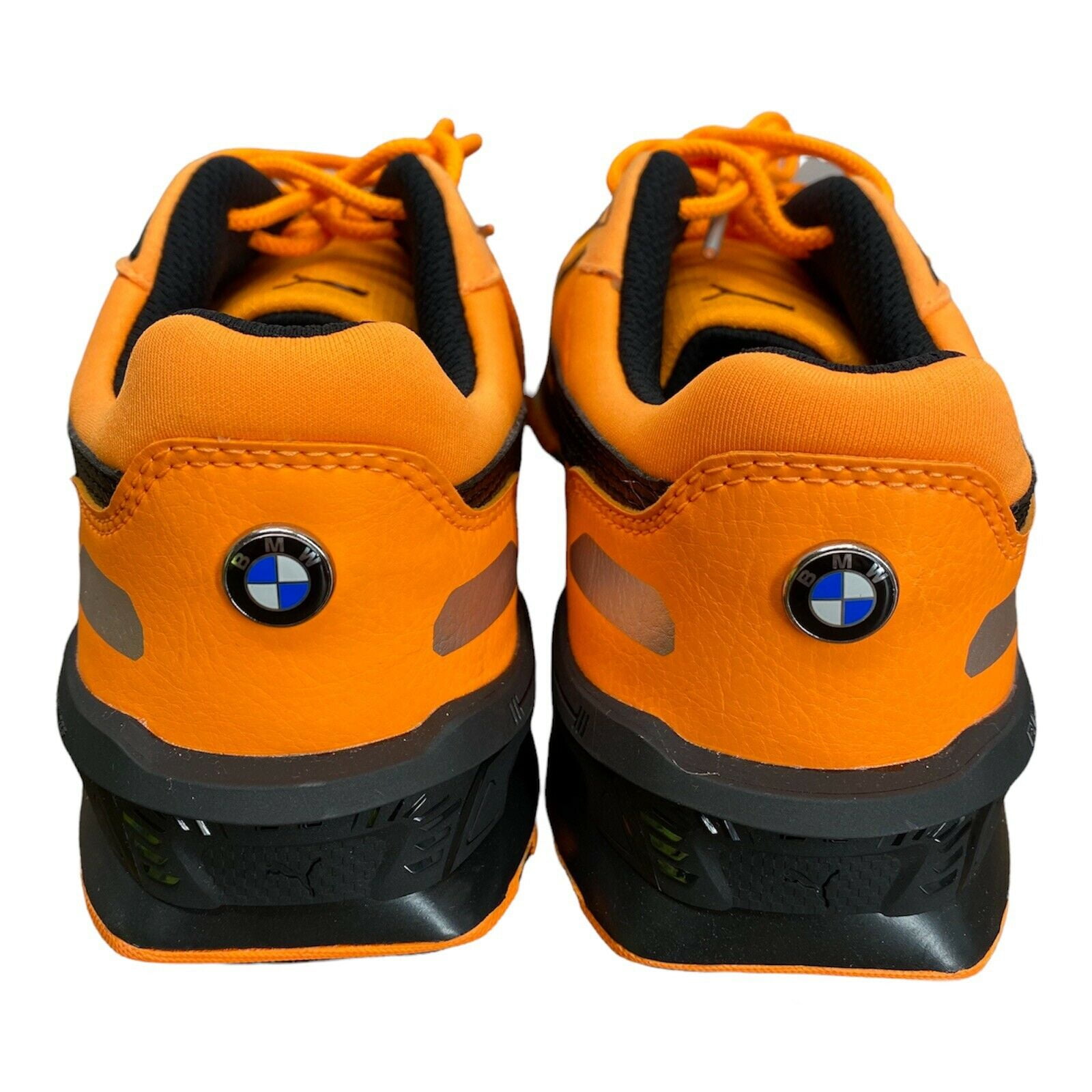 Puma bmw shoes orange kids sale