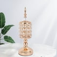 thumbnail image 3 of Candelero de cristal Sunnimix Candelero romántico de lujo 35 cm, 3 of 7