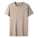 thumbnail image 2 of Camiseta sencilla de algodón de gran tamaño para hombre, camisetas de verano informales de manga corta de color sólido, camisetas nuevas de 2023 de alta calidad y2k para hombre, 2 of 5