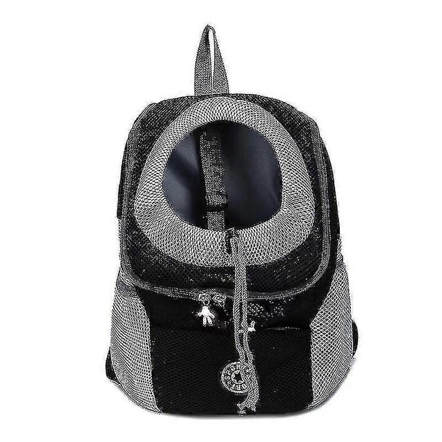 Travel Pet Dog Carrier Puppy Travel Mesh Backpack Front Portable Shoulder Bag D_y