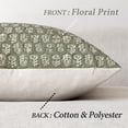 thumbnail image 2 of Fundas de cojín Foindtower con estampado floral vintage de 50 x 50 cm, 2 of 8