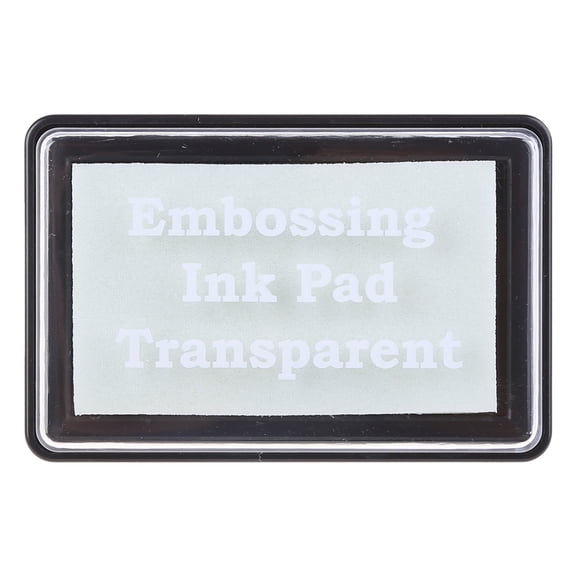 Embossing Ink Pad Transparent Stamp Inkpad for DIY Planner Scrapbooking Daily Card Making