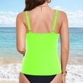 thumbnail image 4 of NMMUED Women Tankini Top Only Tummy Control Bathing Suit Top Ruched Swim Top Swimsuit 2026 Full Coverage Tankini Top Mint Green M, 4 of 6