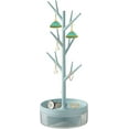 thumbnail image 1 of HAHDAXIA Rotation Bijoux Présentoir Support Collier Support Réglable Polyvalent Bijoux Arbre Stand Organisateur pour Colliers, Bracelets, Boucles d'Oreilles, Bagues (Bleu), 1 of 7