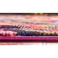thumbnail image 2 of Unique Loom Estrella Chevron Dégradé Tapis 2' 7 x 10' Runner Multi/rose, 2 of 2