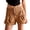 Light Orange, variant on utcoco Women's Summer High Waisted Wide Leg Buttons Denim Shorts