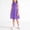 Purple, variant on Cethrio Girls Knitted Dresses, Sleeveless Mid-length Casual Gifts Summer Dresses Hot Pink Size 7-8 T