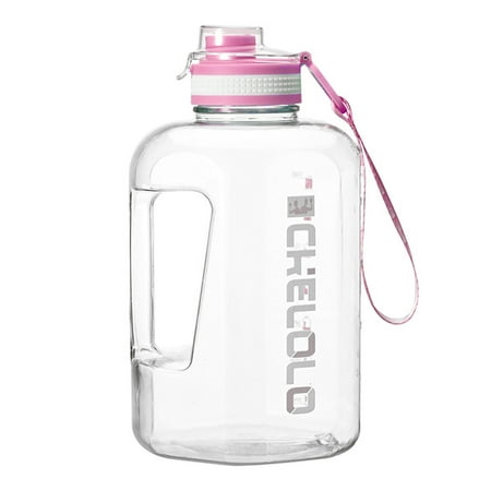 

UDIYO 1600/2200ml Ergonomic Handgrip Large Capacity Sport Water Kettle Food Grade Unisex Transparent Sport Water Bottle for Indoor outdoor