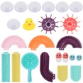 thumbnail image 1 of Juguetes para baby shower, 24 piezas, juguetes para baño de bebé, juguetes para baño, juguetes para montar en el baño, construidos para durar, 1 of 8