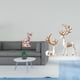 thumbnail image 2 of Figura decorativa de escritorio: gato, estatua de reno, adorno de mesa de cerámica y resina. Ideal para regalar, decorar el hogar o la oficina., 2 of 8