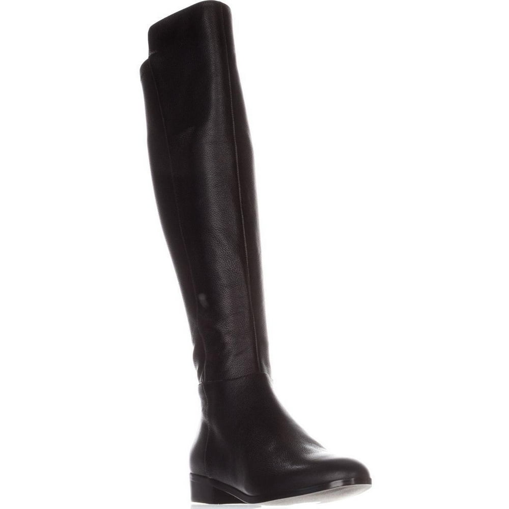 Michael Kors - Womens MICHAEL Michael Kors Bromley Knee-High Boots, Black Leather - Walmart.com