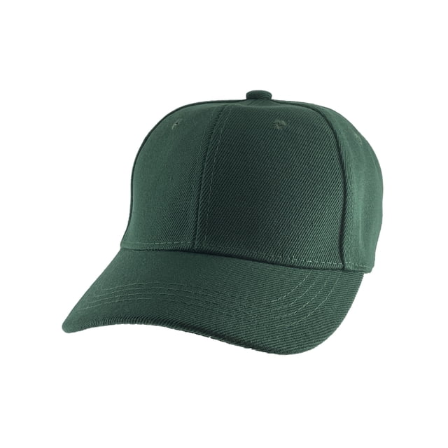 TopHeadwear Blank Kids Youth Baseball Hat, Forest Green