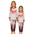 thumbnail image 2 of Racifhz Halloween Family Pajamas Matching Sets Cozy Loungewear Long Sleeve Shirt and Pants Sleepwear Set Holiday Outfits Halloween Decorations for Home Family Gifts, 2 of 4