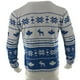 thumbnail image 4 of Suéter navideño de dos colores para otoño e invierno, cuello redondo, manga larga, diseño de estudiante informal, suéter de punto con sentido, 4 of 5