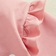 thumbnail image 6 of Bagilaanoe Newborn Baby Girl Oversized Romper Sweatshirt Long Sleeve Bodysuits Letter Print Pullover 6M 12M 18M Infant Casual Tee Tops, 6 of 8