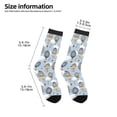 thumbnail image 2 of Goofa Balloon Vintage Pattern Children's Crew Socks, Kids' Daily Wear and Sports Socks, Breathable Socks, Sports Socks, Moisture-Wicking Socks for Children, 2 of 6