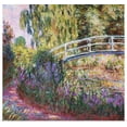 thumbnail image 1 of Great BIG Canvas | Rolled Claude Monet Poster Print entitled The Japanese Bridge, Pond with Water Lilies, 1900, 1 of 4