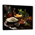 thumbnail image 2 of Designart "Impressions Of Aromatic Cuban Cuisine" Cuba Floater Framed Wall Art Prints, 2 of 5