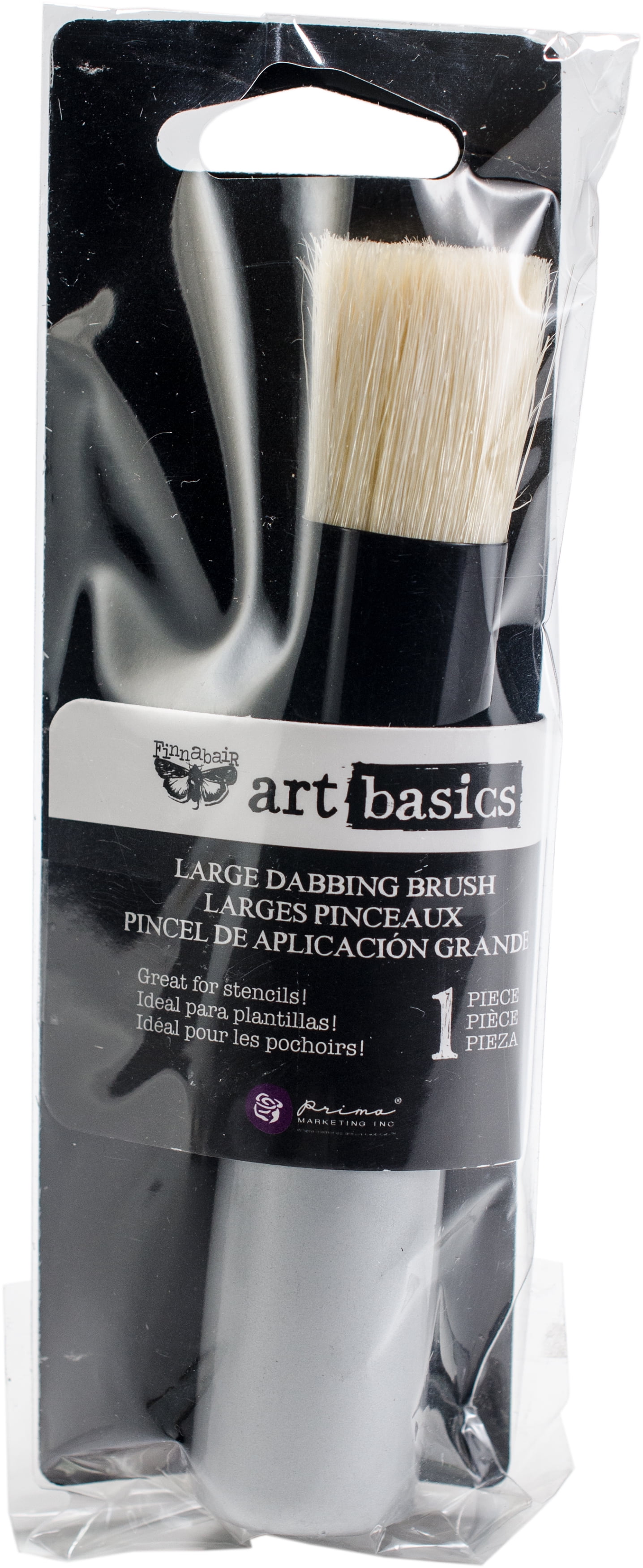 Dabbing paint brushes Dabbing paint brushes
