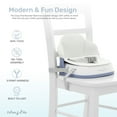 thumbnail image 3 of Dream On Me Cozy Pod Booster Seat with Removable Cover, White, 3 of 7