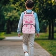 thumbnail image 3 of Bulopur Girls Kids Backpack, Cute Sports Girly School Book Bag Waterproof Lightweight Baseball Bat & Big Bow Elementary Backpack for Kids, 3 of 8