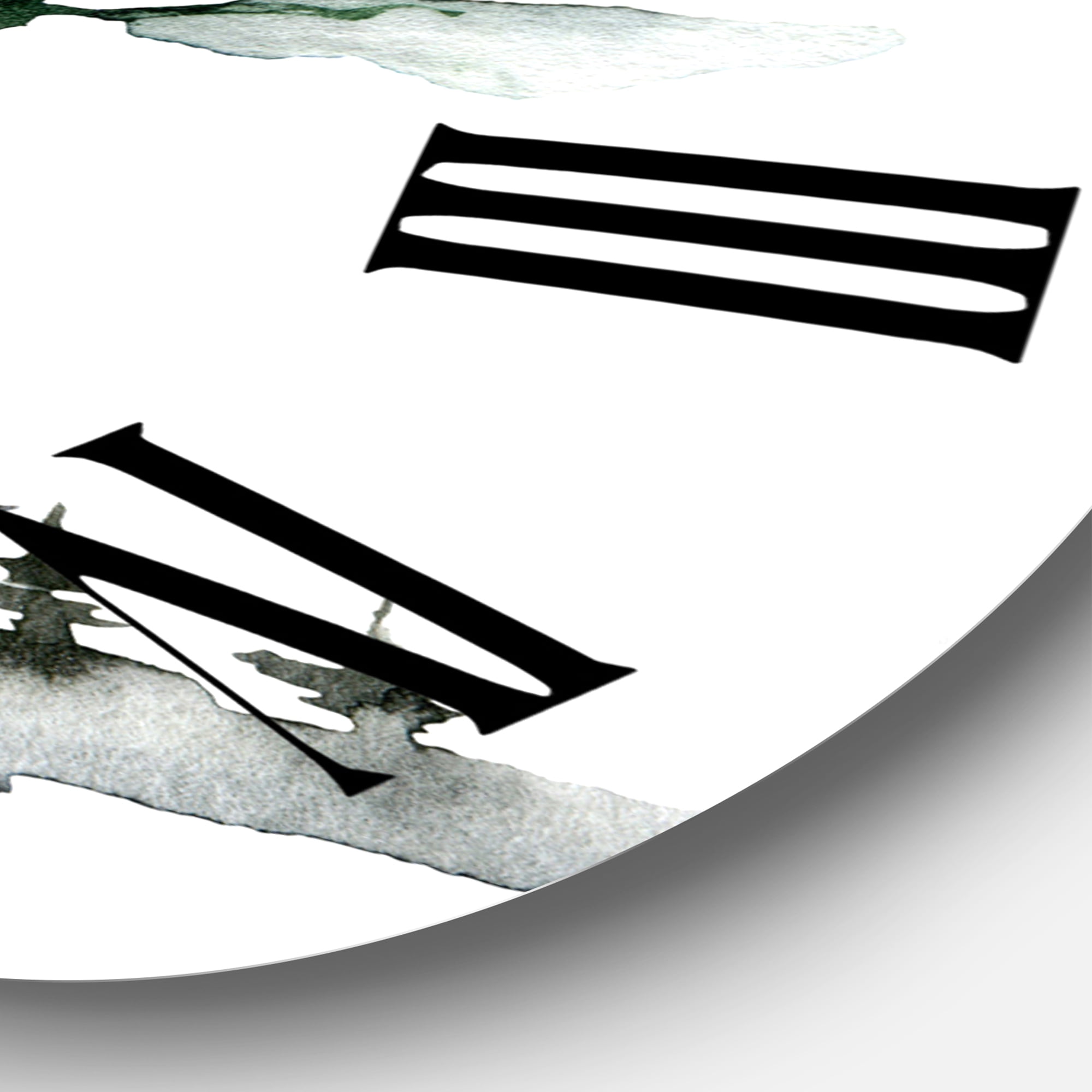Designart 1 in Quartz Modern/Contemporary Wall Clock