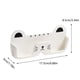 thumbnail image 3 of Organizador de gafas de pared | Caja portátil para guardar gafas y gafas de sol | Instalación sin taladros con adhesivo | Plástico ABS | Blanco, 3 of 7