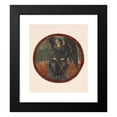 thumbnail image 2 of Sir Edward Coley Burne-Jones 12x14 Black Modern Framed Museum Art Print Titled - Black Archangel (1905), 2 of 5