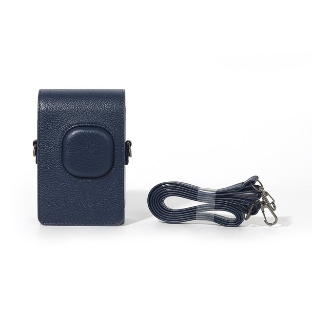 Étui Rétro en Cuir PU Souple pour Appareil Photo Instax Mini Liplay+, Housse de Protection Résistante à l'Eau avec Bandoulière Réglable, Design Détachable pour Prise de Vue Instantanée