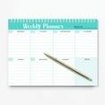 thumbnail image 3 of Fufafayo under $5 Weekly Planner, Desk Pad Notepad, 52 Tear Off Sheets, Productivity Organizer, Home Office Calendar, Task Management Tool, Goal Tracking System, 3 of 3