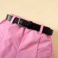 thumbnail image 5 of NZRVAWS 2T Toddler Baby Girls Summer Outfits Set 3T Girls Sleeveless Top Shorts Set Pink, 5 of 6