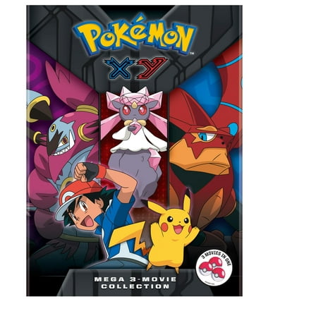 Pokémon XY Mega 3-Movie Collection (DVD)