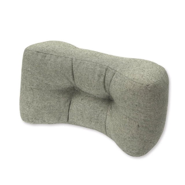 Nvzi Almohadas lumbares para acampar, mochilas, almohadas de playa,almohadas para la espalda baja, almohadas protectoras lumbares, almohadas multifunción para el coche (verde)