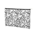 thumbnail image 2 of Haiem Hand Drawn Snake Music Lover Merch Makeup Bag, Cosmetic Bag,Singer Fans Cosmetic Bag, Portable Stationary Storage Organizer, Travel Makeup Bag, 2 of 8
