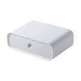 thumbnail image 1 of Support d'Écran d'Ordinateur Multifonctionnel Étagère de Moniteur Rangement de Bureau Conteneur de Rangement Blanc, 1 of 9