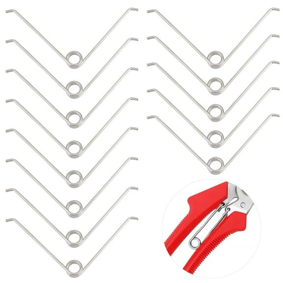36pcs Carbon Steel Small Torsion Spring 1.8mm Wire Diameter V-Shape Mechanical Torsion Springs 11mm for Shears Series DIY Crafts Furniture Repair Project diy