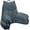 Charcoal Gray, variant on Reading Pillow for Bed with High Arm Rests ,Back Support Pillow for Sitting Up in Bed with Shredded Memory Foam for Reading, TV, Gaming or Relaxing on Floor（Charcoal Gray, Large）