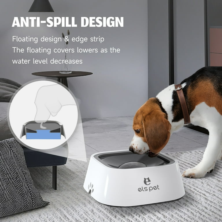 Anti slobber outlet dog bowl