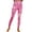 Pink, variant on Lovskoo Shiny Sequin Leggings for Women Winter Fall Casual Bright Printed Sports Yoga Pants Leggings Blue M