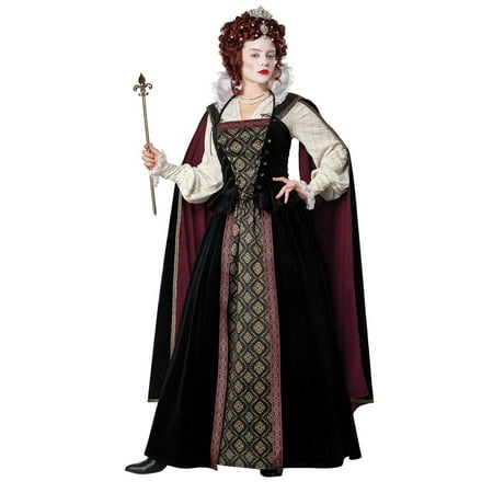 Womens Elizabethan Queen Costume