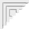 thumbnail image 3 of 3"W x 5"D x 5"H Standard Landon Architectural Grade PVC Bracket, 3 of 5