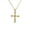 CN001564YS, variant on European And American Micro Zircon-inlaid Pendant Cross Necklace