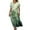 #3, variant on Maxi Dresses for Women Classic V Neck Short Sleeve Swing Dress Fashion Boho Sundresses for Women Casual a line dresses for Women Holiday Party Dresses for Women with Pockets S-2XL Green