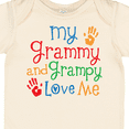 thumbnail image 4 of Inktastic My Grammy and Grampy Love Me Boys or Girls Baby Bodysuit, 4 of 5