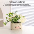 thumbnail image 3 of Simulation Bonsai Artificial Potting Fake Flower Silk Decorative Household Accessories Pressure Alleviation Sweet Gift, 3 of 10